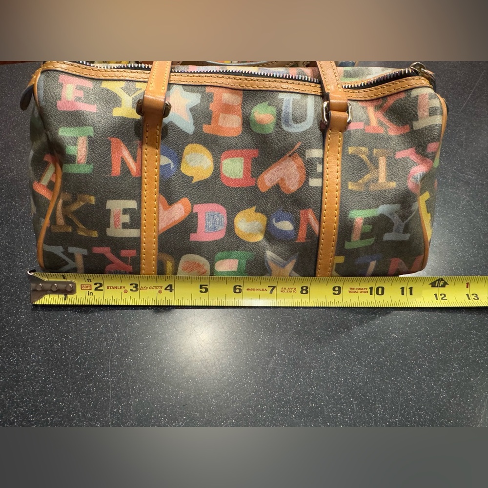 Vintage 90s Dooney & Bourke Signature Satchel - Picture 15 of 16